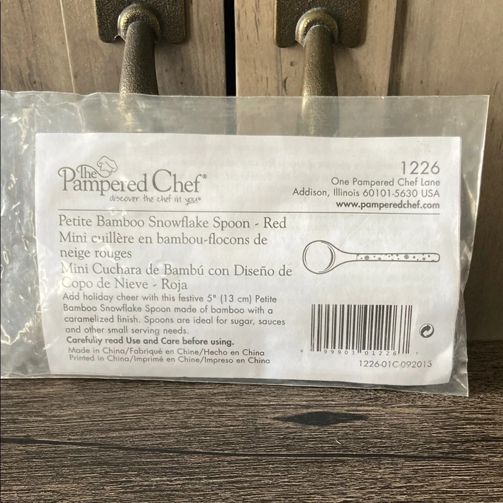 The Pampered Chef Petite Bamboo Spoon